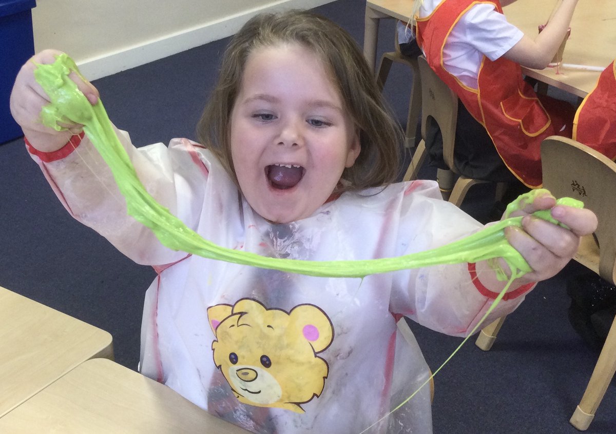 Year2SL's tweet photo. 1SL have been testing the 'stretch-ification' of our slime recipe for Science week @nsprimary @ScienceWeekUK https://t.co/DXETz1N3Dc