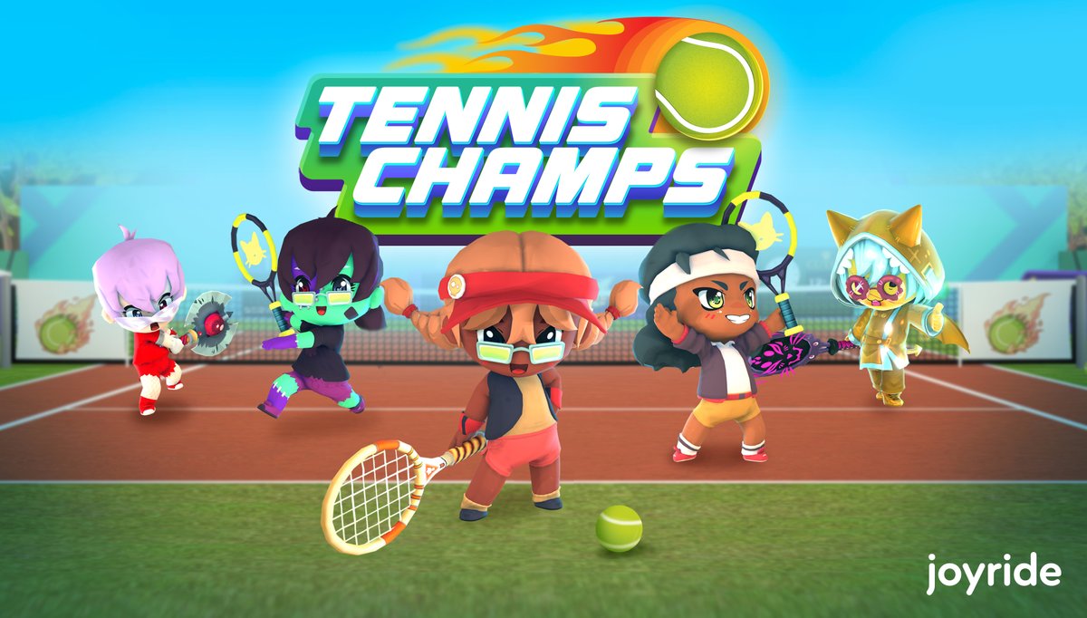 onjoyride's tweet photo. Excited to announce that the Tennis Champs Genesis Public mint will be at 9 pm UTC on 3/29 with @opensea.  

Join Discord for whitelist opportunities: https://t.co/HSTqGoIKmk

Blog for mint details: https://t.co/IrhvEoR9o1 https://t.co/1fTCXxQov0