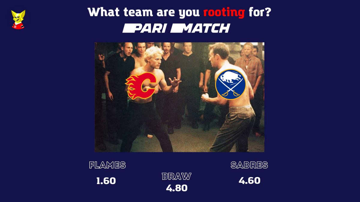 CallmeHokki's tweet photo. Do you like nerve-rattling matches?😎 Tomorrow's a big game between Calgary Flames and Buffalo Sabres takes place. Check if your intuition matches the best bookies' odds. 

More details: https://t.co/XSP1gC1IDg 
Mar. 16, 2021 | 01:00 AM ET 🔥

#NHL #LetsGoBuffalo #Flames https://t.co/vGosEhLieX