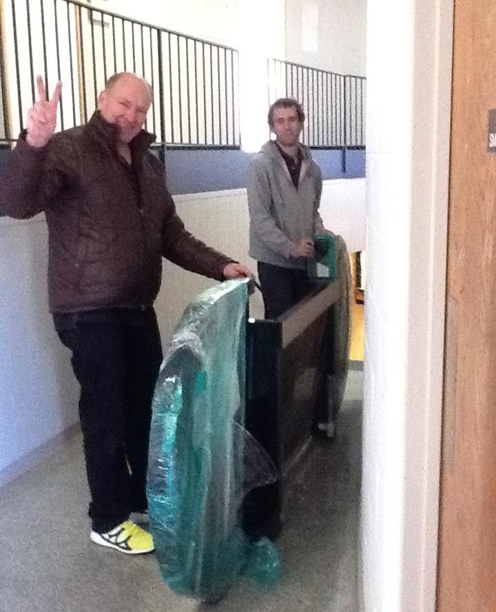 VMSTUDIOS's tweet image. 10 Years Ago today we moved from our small space in Kingsdale Center into our beautiful and full featured facility that you know and love today! Here's a throwback to the arrival of our custom made control room desk from moving day 3.17.2012