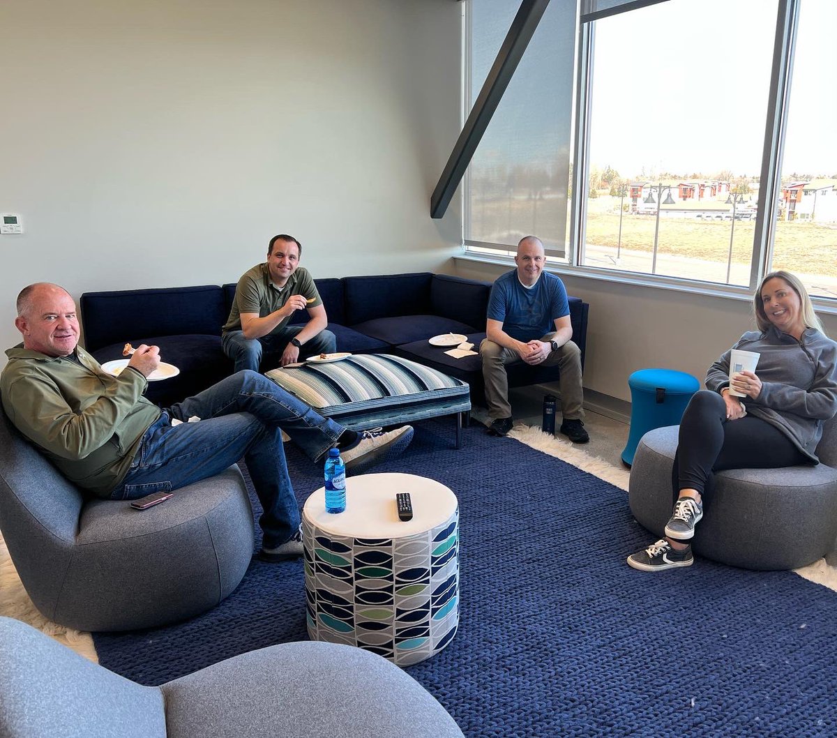 ballventures's tweet photo. Ballin’ at BV 🏀💥
Kicking off the beginning of March Madness with some wings from @bwwings while taking a quick break to catch some of the early games!
#workhardplayhard
#ballventures
#createdevelopbuild
#doanything https://t.co/Oz3p7G0Es0