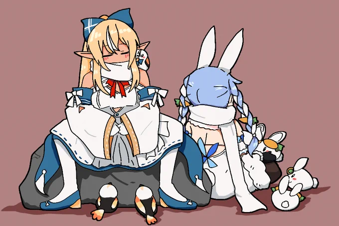 SEKIRO配信お疲れ様でした。 #しらぬえ #ぺこらーと 