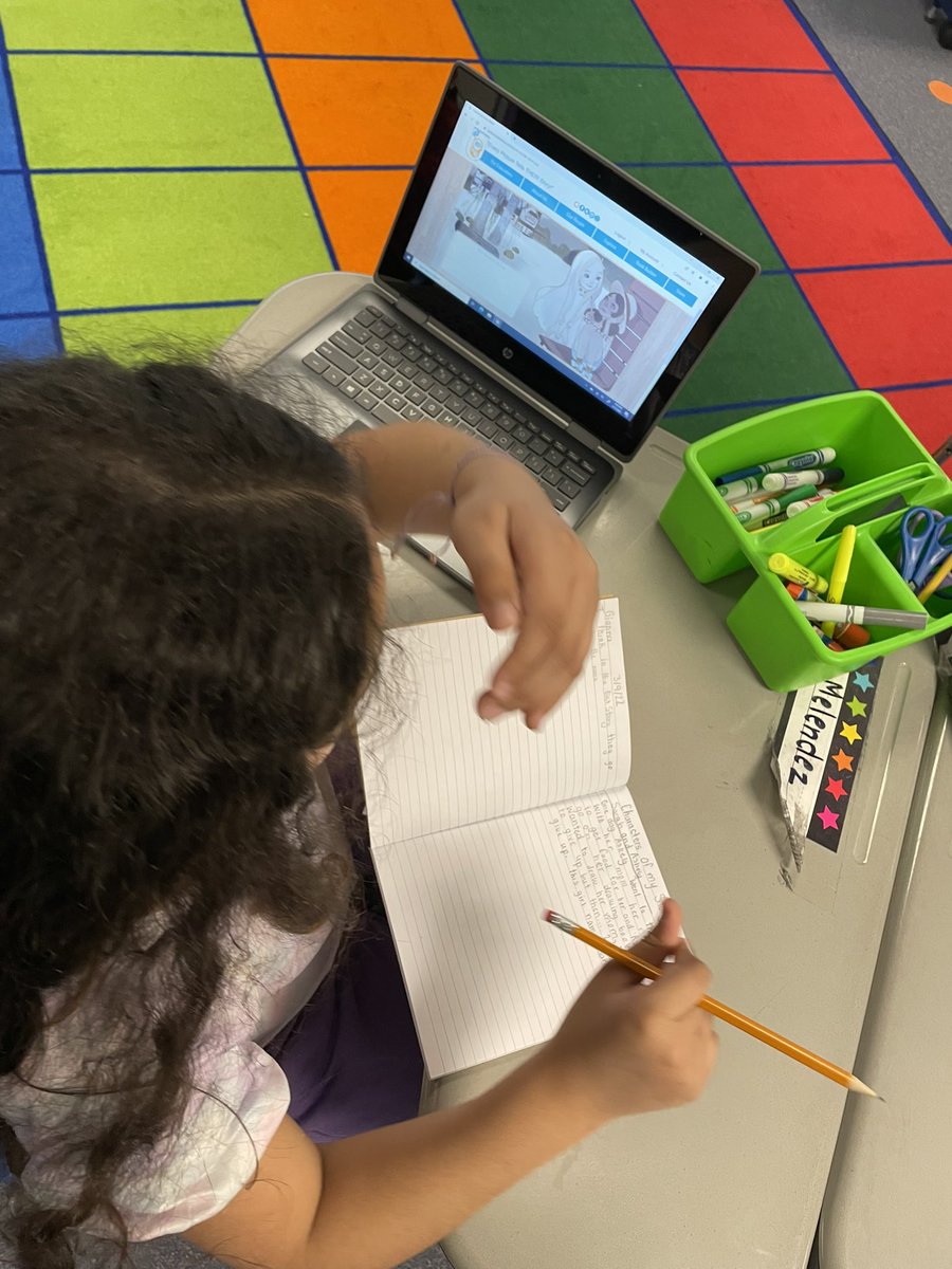 Third grade <a href="/KilbyTiger21/">Tiger21</a> students are working hard on writing their books!