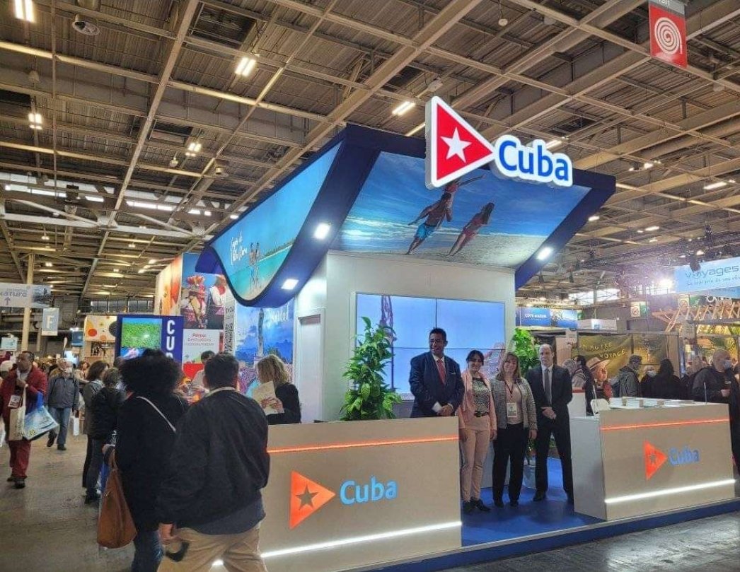 <a href="/RadioHolguin/">Radio Holguín La Nueva</a> Desde Salón Mundial de Turismo París 2022 <a href="/EmbaCubaFrancia/">Ambassade de Cuba en France</a> promocionando #Cuba y Holguín como destino turístico.
<a href="/MinturCuba/">Ministerio Turismo</a> <a href="/otto_vaillant/">OttoVaillant</a>