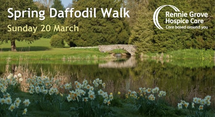 Spring Daffodil Walk this Sunday all in aid of Rennie Grove Hospice Care in West Wycombe Park.🌼 All money raised from this event will help keep families together, at home, making every moment matter.#charity #daffodil #walk #countryside
renniegrove.org/springdaffodil…