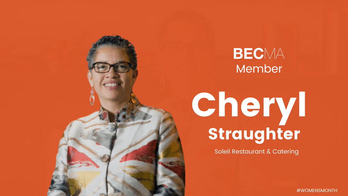 BECMAinc's tweet photo. Meet Cheryl Straughter, owner of @SoleilRest617.

Described as "Southern Style With A Soleil Twist," Soleil Restaurant &amp; Catering is a casual neighborhood restaurant offering breakfast, lunch and dinner. #WomensMonth

Visit https://t.co/tMLs20kWQt to learn more! https://t.co/I62fxzbXL6