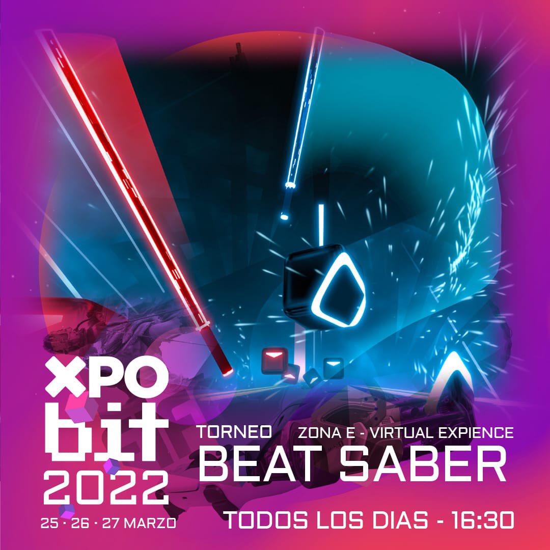 ¿Te gustan las emociones fuertes y el ritmo frenético? Entonces nuestro Torneo de Beat Saber te va a impactar.

#oculusquestvr #VR #realidadvirtual #EventosSeguros #somosarcadebits