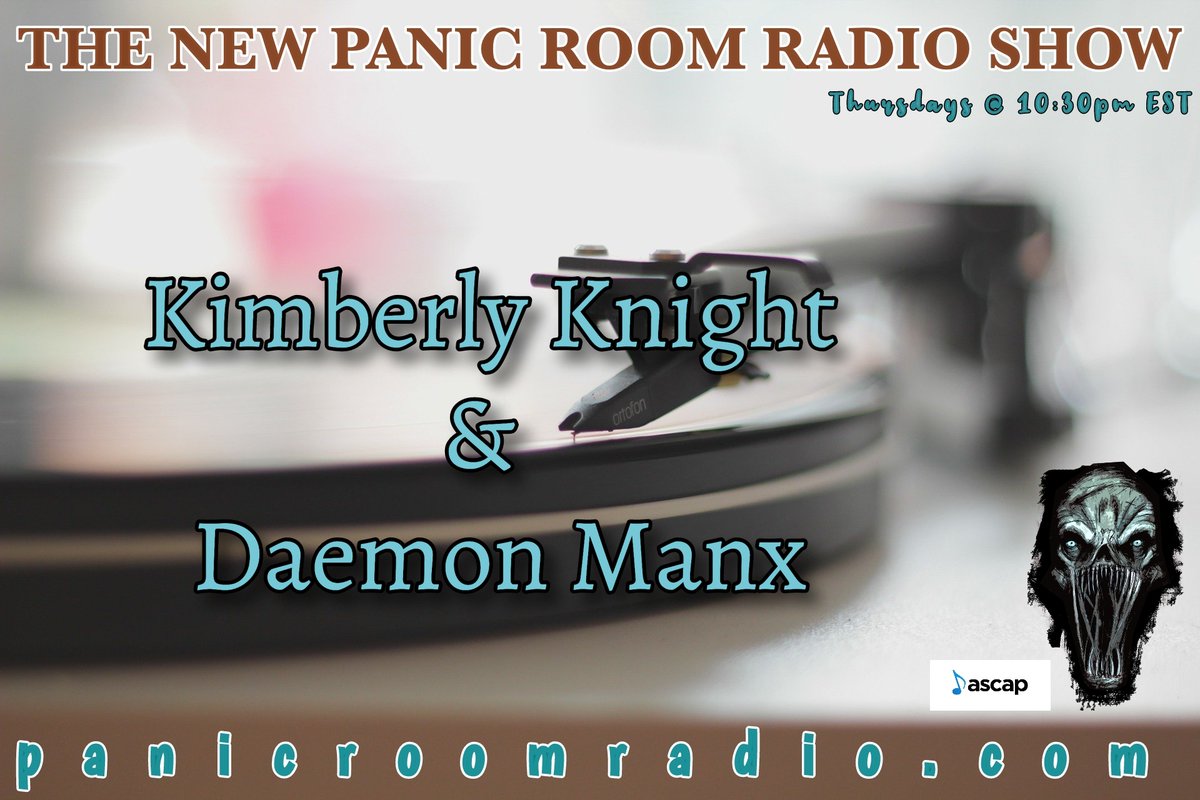 Tonight on The Panic Room! USA Today Bestselling author, <a href="/Author_KKnight/">Kimberly Knight</a> &amp; award-winning horror, suspense, supernatural author, @DaemonManx . Featuring samanthas_shelf, a new segment with book reviews by the lovely Samantha Hawkins.

➜ tinyurl.com/3hku3k9z
#podcasting