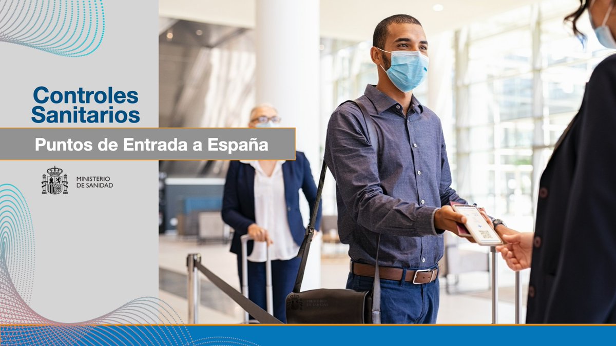 💡 ¿Vienes a España?

Consulta los requisitos de entrada y de control sanitario, según tu país de inicio de viaje.

📲Accede ➡️ bit.ly/3m8NHCB