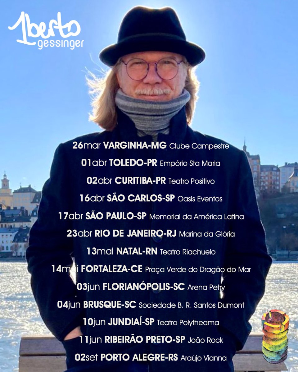 Alô, CE, MG, PR, RJ, RN, RS, SC e SP! Agenda atualizada.