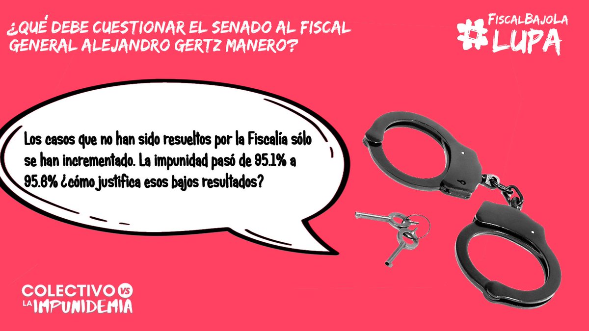 SinImpunidemia's tweet photo. La impunidad y la corrupción son los grandes flagelos de México, ¿qué ha hecho el titular de la @FGRMexico para combatirlos?
#FiscalBajoLaLupa https://t.co/PUw5aAPlJp