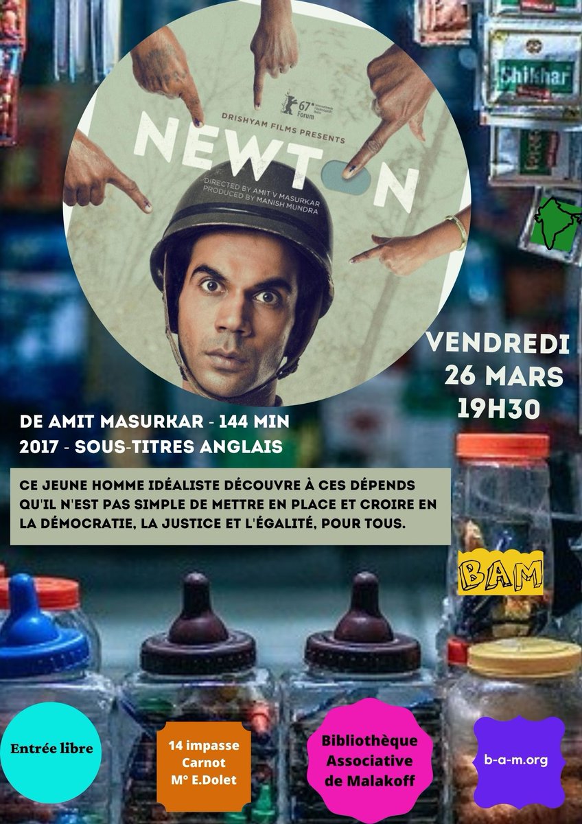verdantanu's tweet photo. Newton : l'histoire extraordinaire des élections dans un petit village de Chattisgarh en Inde...
Les questions pertinentes sur la démocratie, la justice et l'égalité...
Venez nombreux...!
@forumfranceinde @jaffrelotc https://t.co/vLe4o0Gtpv