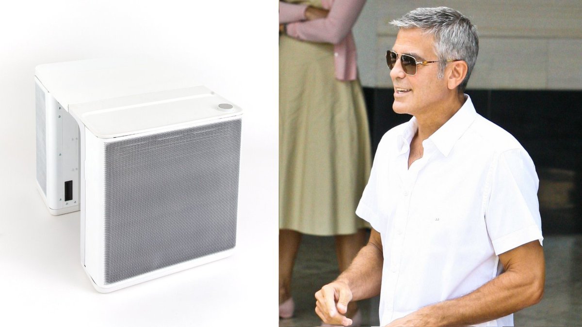 gradientcomfort's tweet photo. Hey @mikefsway @heatpumpchic you inspired us with your use of George Clooney to showcase the sexiness of heat pumps.

Our team happens to be experts in both climate &amp; Clooney.

Here's "Up in the Air: Clooney as Gradient", a 🧵
1/ https://t.co/9p39lRrZUW