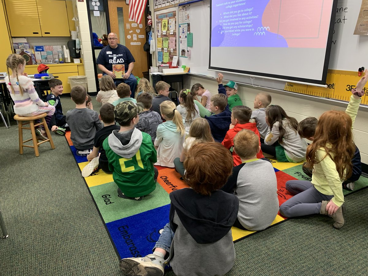 MillCreekwest's tweet photo. So thankful for @shelteringwings for organizing #MenInAction for our school! #volunteer #read https://t.co/tiOZzBulcA