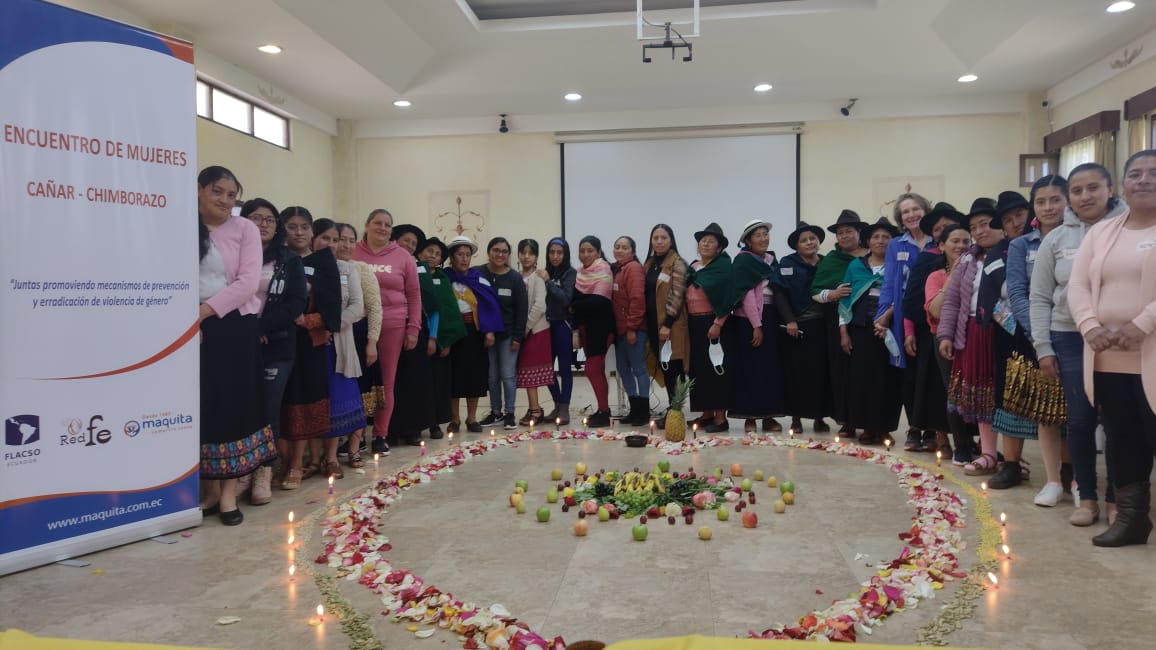 Fund_Maquita's tweet photo. Impulsamos la construcción participativa de propuestas para alcanzar una #SociedaddeIguales. En #Colta en coordinación con @FLACSOec  #Redfe Mcpio.#Colta @RedMujeresColta realizamos  Encuentro "Mecanismos de #Prevención de #Violencia y Auto cuidado" @eLankidetza @caritas_bizkaia https://t.co/PAnQJFu4uw