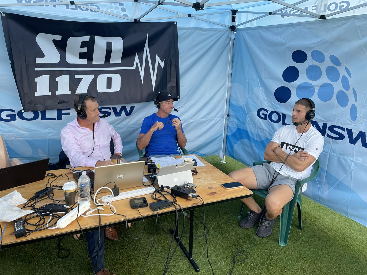 ON AIR NOW | <a href="/WestsTigers/">Wests Tigers</a> <a href="/AdamDoueihi6/">Adam Doueihi</a> joins Vossy &amp; Brandy LIVE from our broadcast from <a href="/Concord_GC_/">Concord Golf Club</a>