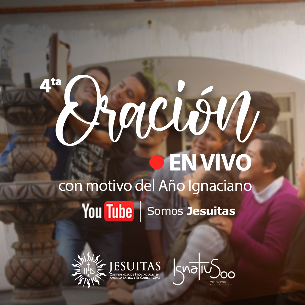 SomosJesuitas's tweet photo. Mañana‼️ #OraciónEnVivo de la CPAL:
Desde la perspectiva de América Latina y el Caribe "LLAMADOS A LA SANTIDAD" 🙏🏽
⏰ 12:00 h Lima/Bogotá
👉🏽 Por el canal de Youtube SOMOS JESUITAS
#SomosJesuitas #Ignatius500 #RezaConNosotros #LlamadosALaSantidad #AñoIgnaciano https://t.co/Tw4x6l1sn0