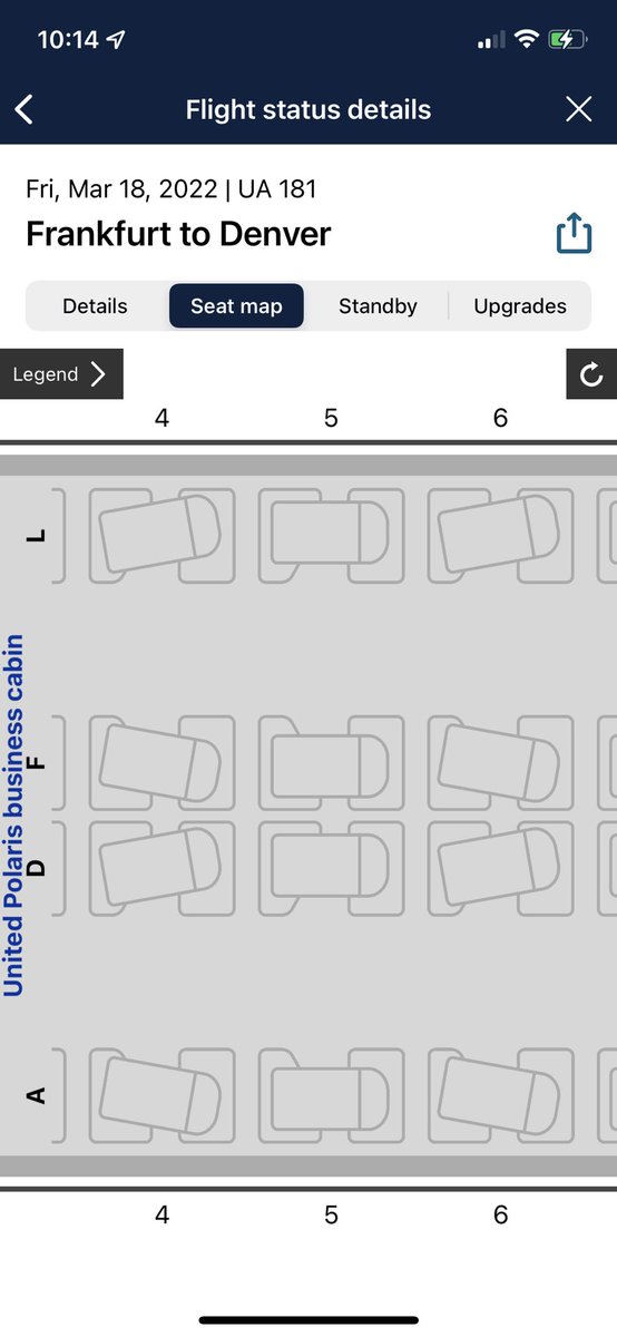 airmarietta's tweet photo. Aircraft swap to different 787 for flight tomorrow. Pro: it’s the Polaris biz class seats. Con: 1-2-1 layout not ideal for kids and the assigned window seats have obstructed views. #avgeekproblems https://t.co/OS4A68BMrB