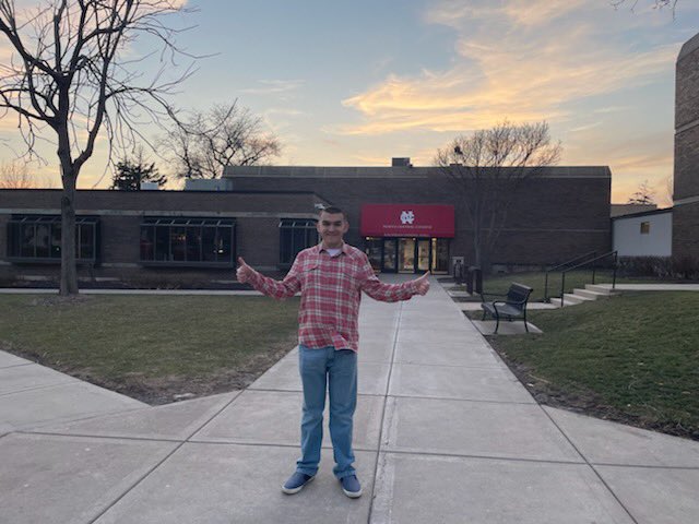 204STEPS_Eagles's tweet photo. Congratulations to STEPS Alum Christian Simon! Christian is newly &amp; fully employed @northcentralcol at Kaufman Dining Hall🦅😃❤️ Continue to do great things CS - We are proud of you!!! Way to #EagleUp! @sharonkickel @kathyos84101317 @NVHSGVB @mvhsspeech @laura_garrity @JenP1515 https://t.co/W6LACkcHUc