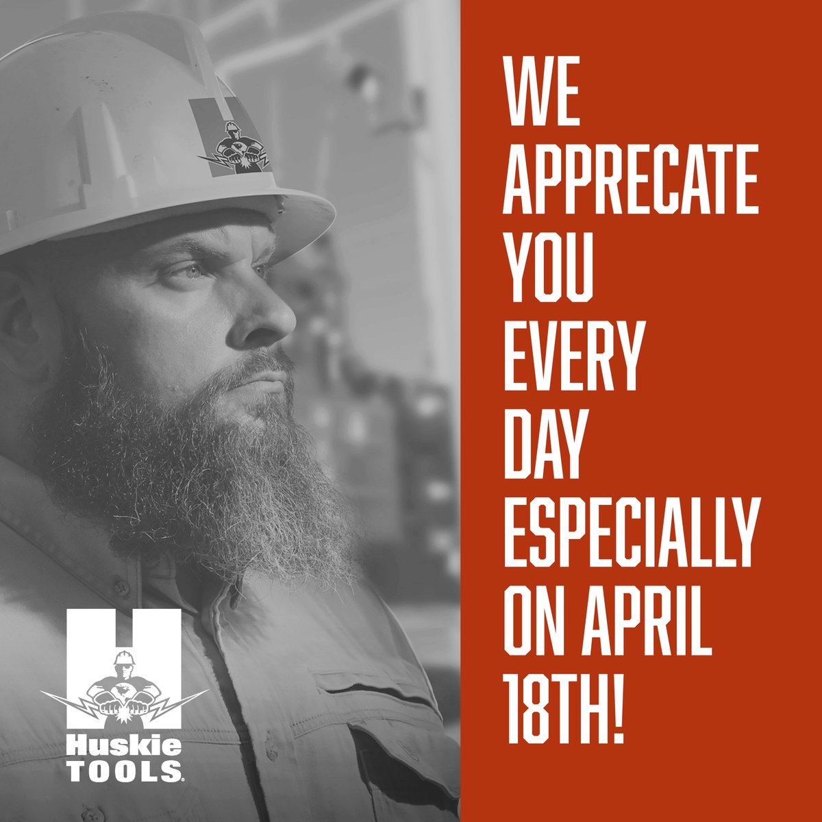 HuskieTools's tweet photo. Huskie Tools appreciates the work you do. Every day. As we look forward, we will have surprises to celebrate you. Stay tuned. Thank you prizes coming soon.
https://t.co/sYiwreuPcH
#buckettruck #highvoltage #linemen #linelife #linefamily  #powerlineman #utilityworker #lineworkers https://t.co/cAOg7CTeGi