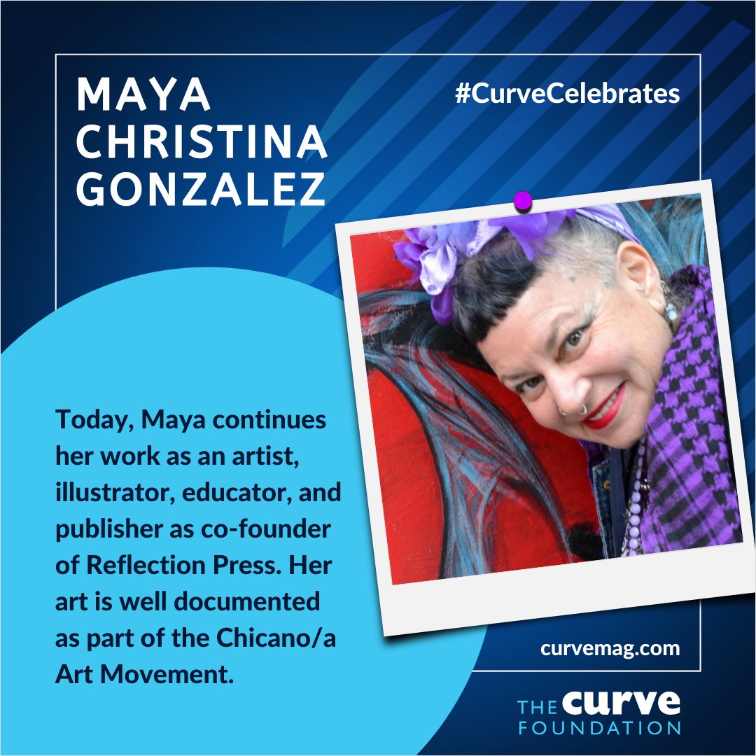 CurveFdn's tweet photo. Today, Maya continues her work as an artist and activist. She's illustrated 20+ books, and her own book - 'My Colors, My World' - won the prestigious Pura Belpré Award Honor from the American Library Association!
#CurveCelebrates #ReflectionPress #SanFrancisco #artist 🏳️🌈❤️ 3/3 https://t.co/PGkZ7r8lUG