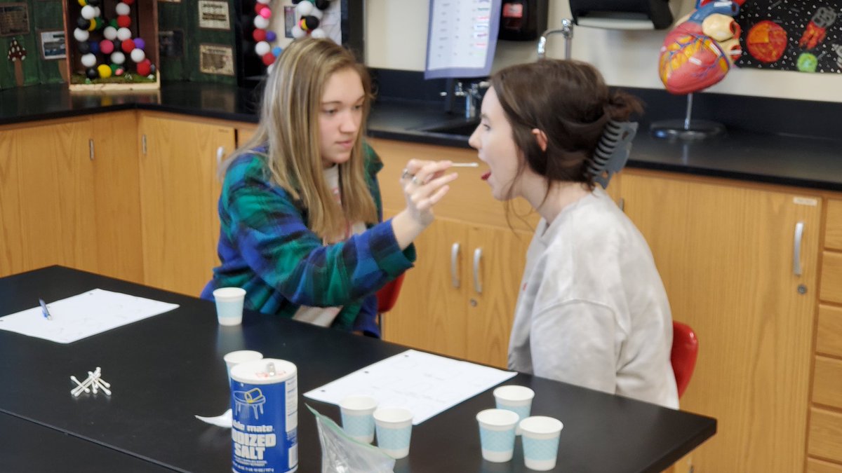 A&amp;P completed the Taste &amp; Tongue Lab today, testing the four main tastes.

#ebshare