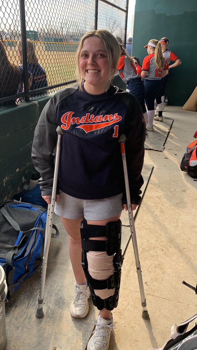 PontiacSoftball's tweet photo. So glad to have Cami back with us after a successful surgery!!! 👏💪🌲 

#camitrost #1senior https://t.co/wTonF07joH
