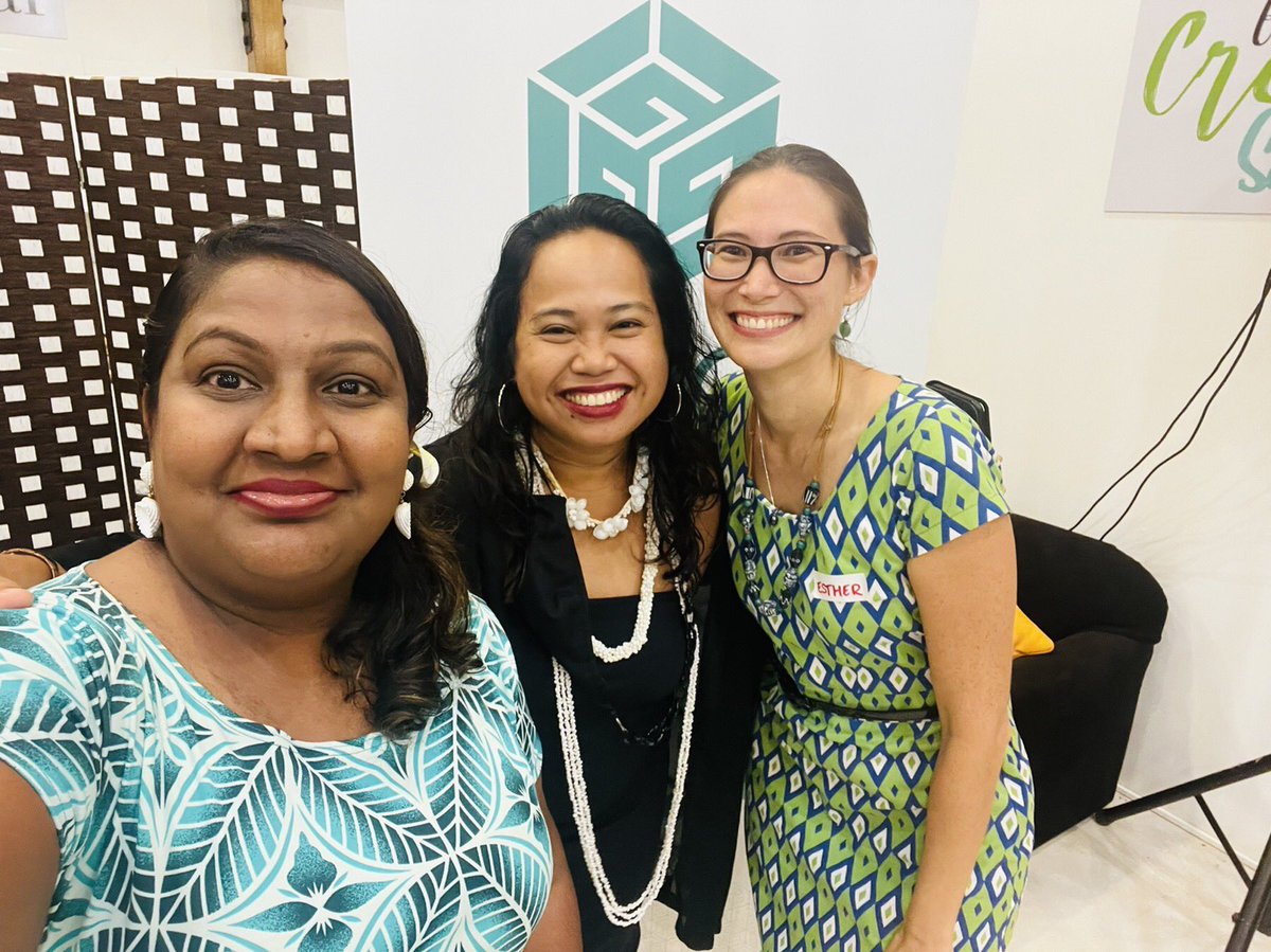 Shoutout to these hardworking and incredible women at the helm of the <a href="/GGGIPacific/">GGGI Pacific</a> Greenpreneurs Incubator <a href="/EstherKBates/">Esther Bates</a> <a href="/Roshika_Gaunder/">Roshika Gaunder(Ram)</a>! Biggest congrats to you and the grads and Vinaka vakalevu for letting us <a href="/greenhousecwfj/">greenhousecoworkfiji</a> host the event last night 💚