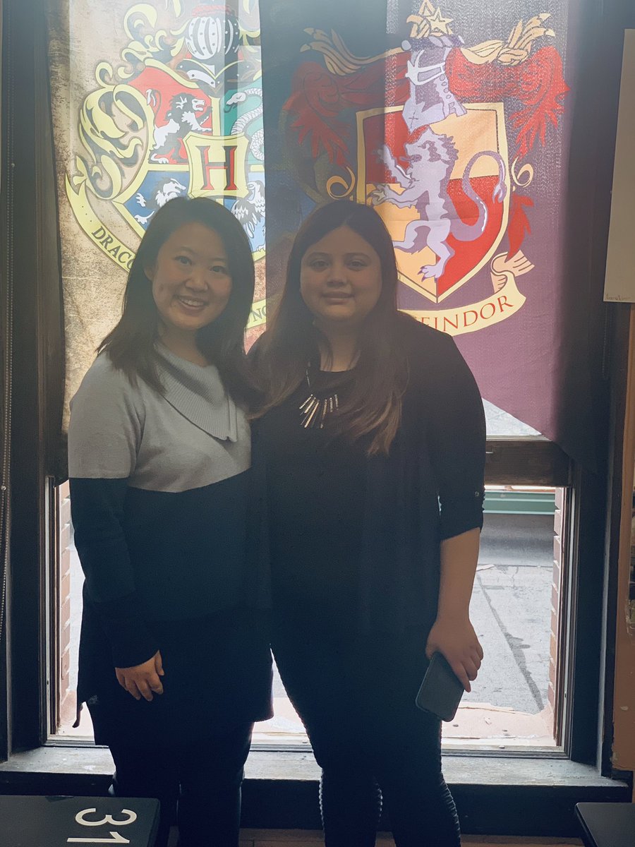 Was so excited to have our <a href="/CarlSchurzHS/">Schurz High School</a> #alumni and <a href="/OneGoalGraduate/">OneGoal</a>  come back for an alumni event! Not only that, but she is also a fellow former #cpsacadec #decathlete who listened to the songs for this year!