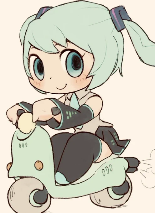 #みなさん去年の今頃はどんな絵描いてましたか
バイクが描きたかったようです。次にむせきにんロボが来ます。 