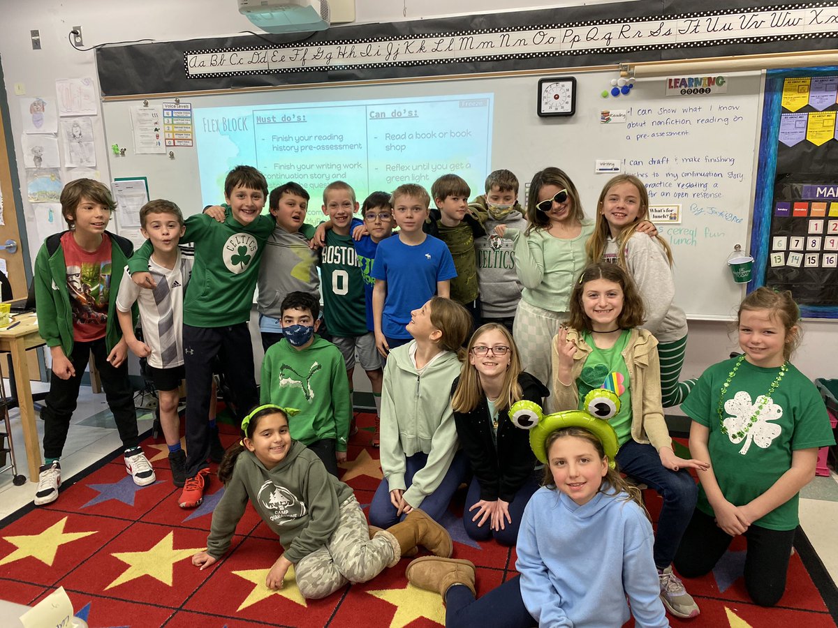 MrsSheroff's tweet image. 🍀We were feeling festive today! 🍀