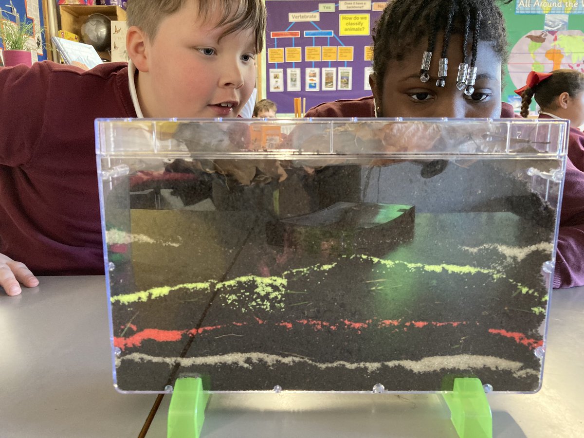 MrFielderHMPS's tweet photo. Otters spent the afternoon learning about how worms are gardeners’ best friends and setting up our class wormery for Science Week @HerbMorrPriSch @MissWardHMPS  #BSW22 https://t.co/DMWLmhcNdN