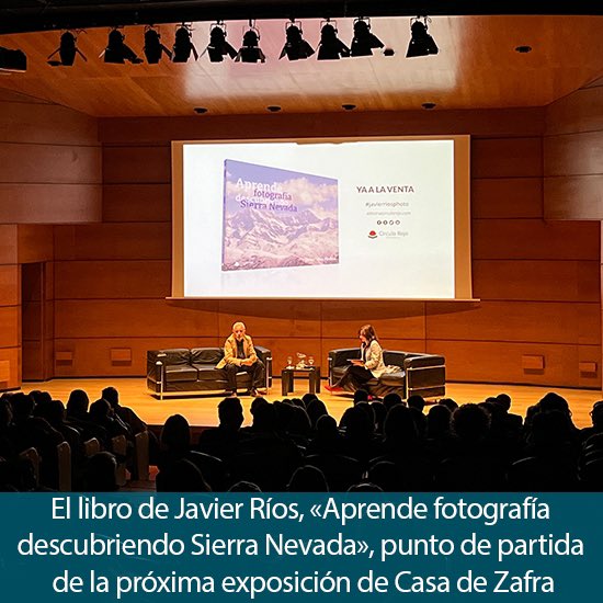 La nueva exposición de <a href="/CasadeZafra/">Casa de Zafra</a> estará protagonizada por #SierraNevada, Reserva de la Biosfera por la <a href="/UNESCO_es/">UNESCO en español 🏛️#Educación #Ciencia #Cultura</a>, a partir de las fotografias de #javierriosphoto Más info ➡️ bit.ly/3JlJC7D