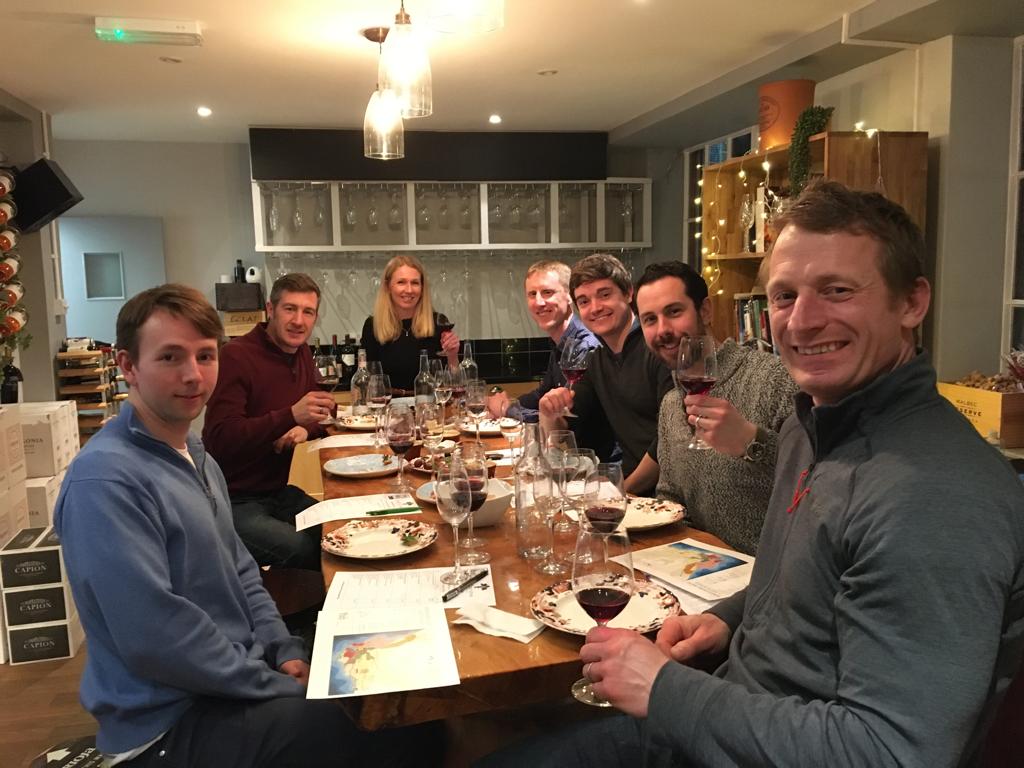 A fantastic round-the-world wine tasting at <a href="/CellarDoorHerts/">Cellar Door Wines</a>. Who knew Georgian wine was so good?! (Well, Penny did, thankfully!)