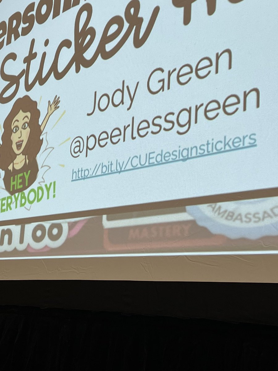 Thanks @peerlessgreen for the fontjoy.com tip!!! That’s a new one for me! #WeAreCUE