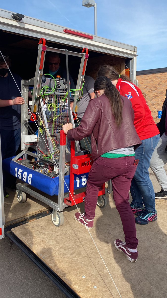 Here we go again… #OMGrobots #RAPIDREACT #frc2022 #ForceForChange #FIRSTFORWARD