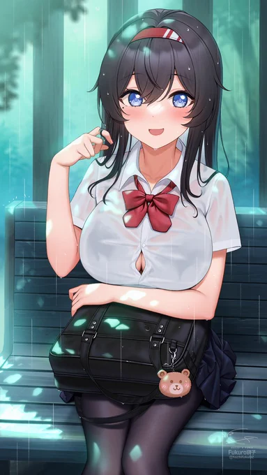 雨宿り 