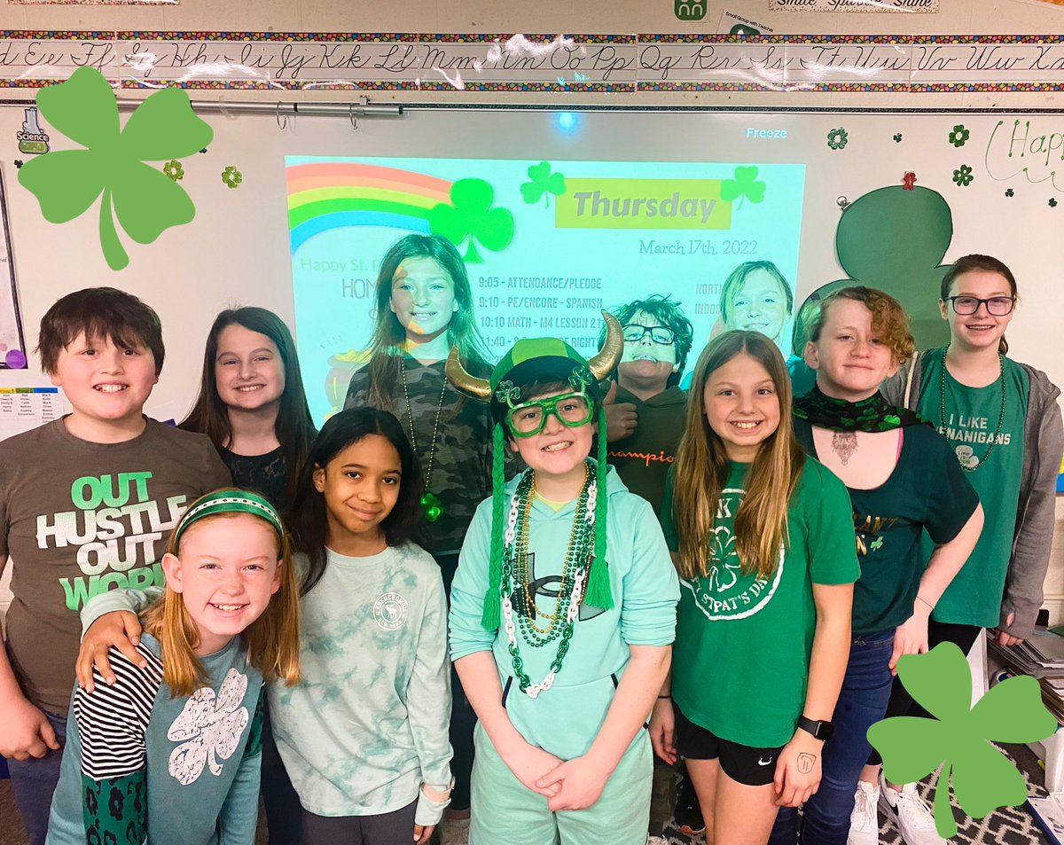 MissCaraG's tweet photo. Happy St. Patrick’s Day from 5th! @Chelsea_Tigers #StPatricksDay #allin157c #157cmarches https://t.co/zWBQTGhHXZ
