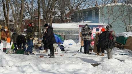 CBCNS's tweet photo. Halifax mayor wants park being used by as tent site returned to community use https://t.co/eOIYf13bwo https://t.co/UZJqeFADFD