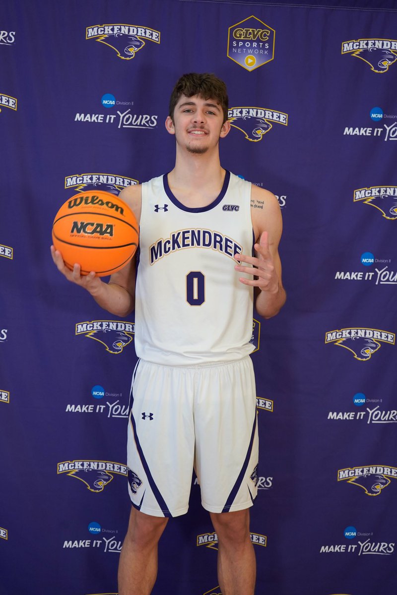 calebzurliene's tweet photo. Excited to announce I’ll be playing at @McKendreeHoops next year! Excited to continue this journey, thankful for the opportunity! @coachblack21 @ThatSuggs https://t.co/vODwS7jwJB
