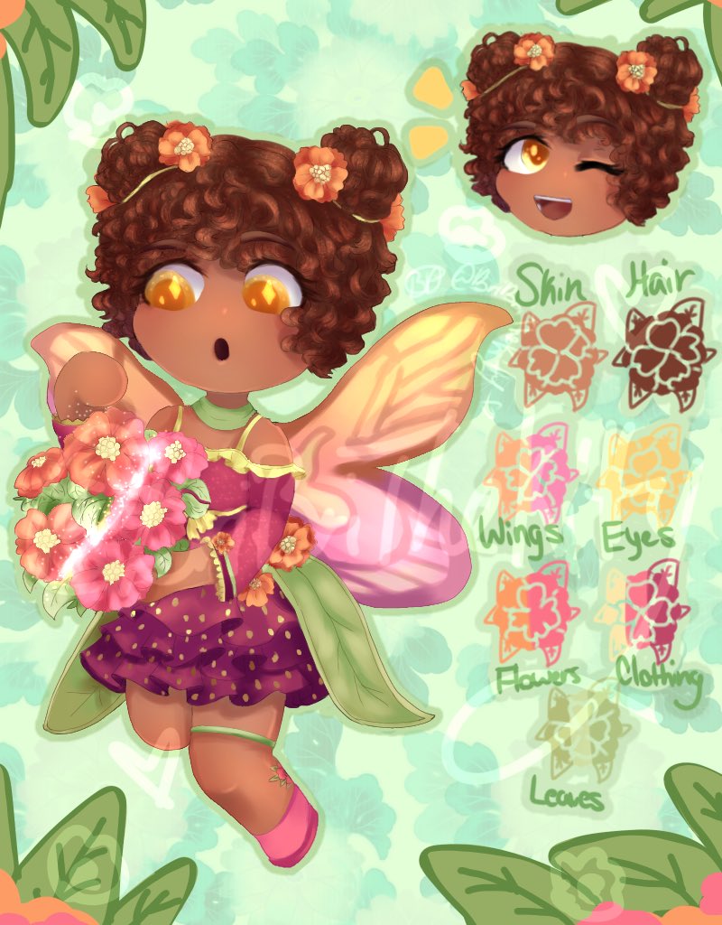 💐The flowers keep blooming, brighter each time!💐 A tiny nature themed adoptable! 🌺Accepting: RHD, Robux, USD •Sb: 20k RHD; 50 robux; $1 •IA: 170k; 800 robux; $7 •Mi: N/A 🌺Full reference will be sent after payment! Likes and retweets are super appreciated! <33