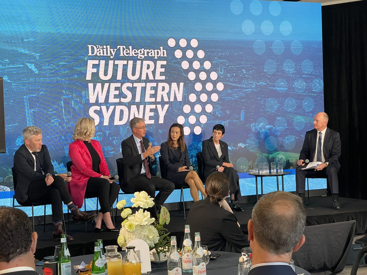 It was great to be part of the conversation at <a href="/dailytelegraph/">The Daily Telegraph</a> Future Western Sydney event yesterday. It’s clear their is abundant passion and commitment to deliver a prosperous future for the region. I’m proud of the role @flyWSA will play in bringing that future to life.