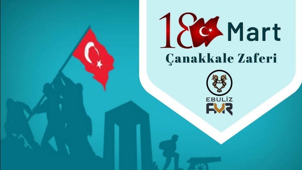 Çanakkale Zaferi’nin  107. yıl dönümünde,  Ulu Önder Mustafa Kemal Atatürk’ü ve Şehitlerimizi Saygı ve Minnetle Anıyoruz...

#çanakkalezaferi #çanakkalezaferi🇹🇷