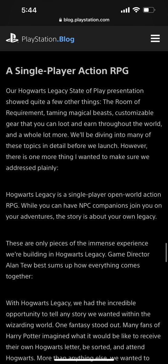 Hogwarts Legacy: Your first look at extended gameplay – PlayStation.Blog