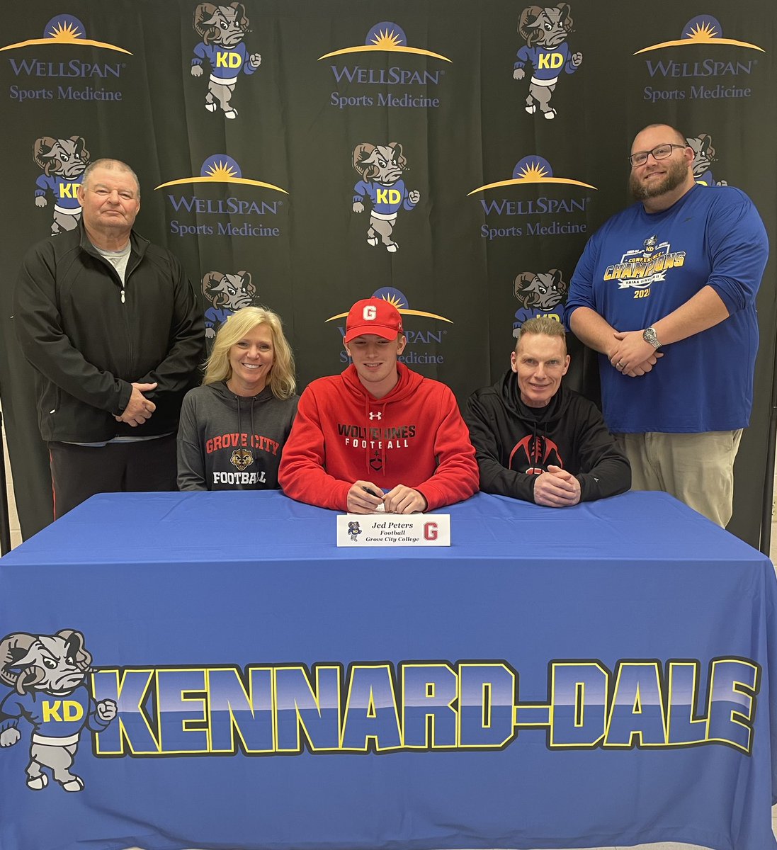 KD Athletics (@kdhs_athletics) on Twitter photo Congratulations to Jed Peters on committing to play football at Grove City College. We wish you the best as you continue your academic and athletic career! <a href="/JedPeters26/">Jed Peters</a> #kdramproud Congratulations to Jed Peters on committing to play football at Grove City College. We wish you the best as you continue your academic and athletic career! <a href="/JedPeters26/">Jed Peters</a> #kdramproud