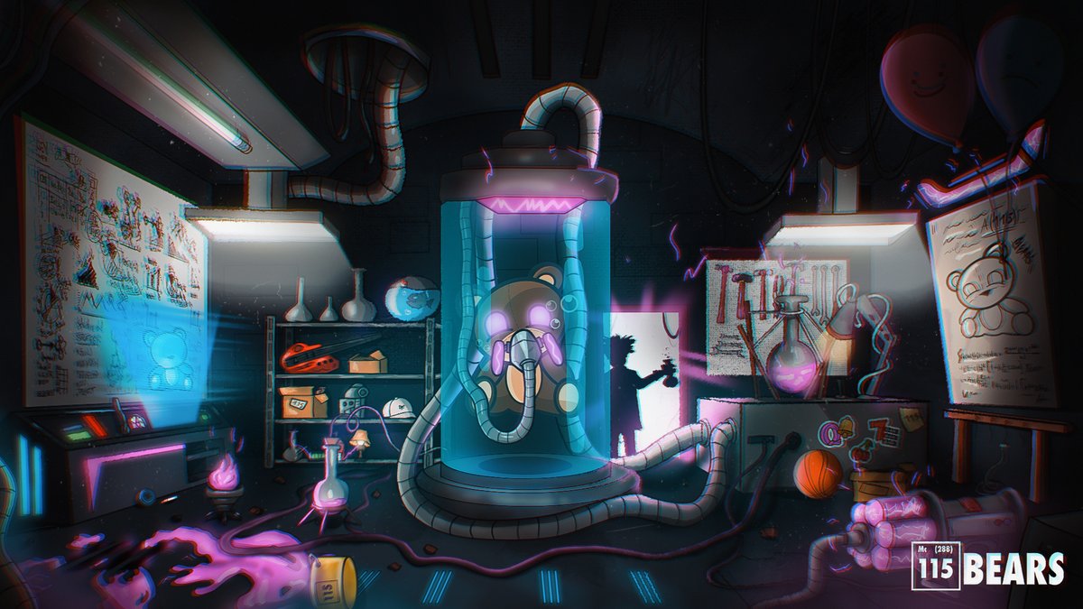 115BEARS's tweet photo. Something strange is happening here?! 🧪

- Prof https://t.co/uErzvg9jUo