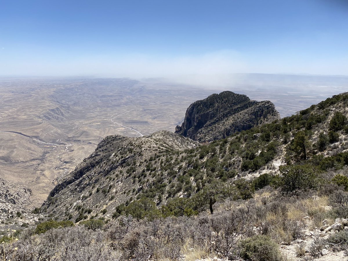 Dgracel's tweet photo. Just wrapped up a perfect getaway spring break trip to far west Texas.  #edgeofcivilization @GuadalupeMtnsNP #wideopenskies https://t.co/cSOFIcEZB8