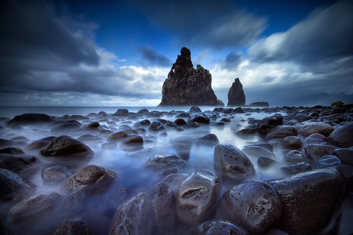 The beautiful and underrated Madeira Island, shot back in 2012, when no one knew about this now famous spot.

One of the most epic, slippery, unpredictable and challenging seascape locations I've ever been to. Once in a lifetime conditions. ❤️ Single long exposure shot.