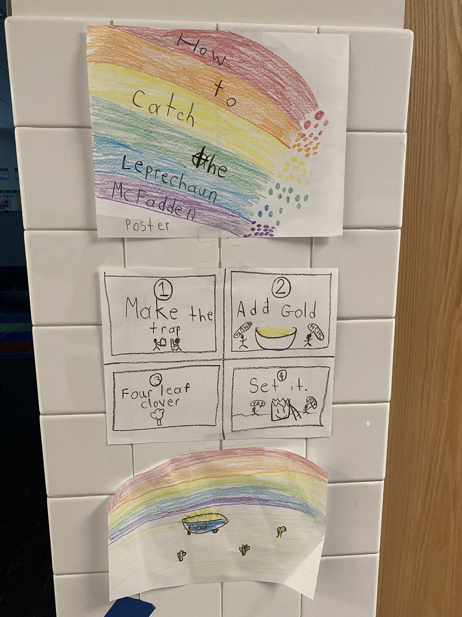 Ms_JVanZ's tweet photo. @JohnJenkinsEle1 students tried to catch Leprechaun @XMcFadden713 but she was just too quick! Luckily she had just enough time to read before escaping! @PWCSNews https://t.co/M3MlNmpzsr