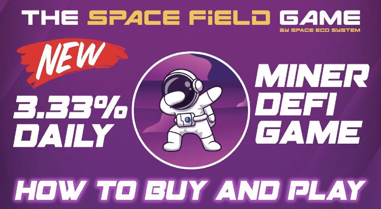 SpaceEcoSystem's tweet image. 🧑‍🚀Go watch CryptoLifestyle (7K followers) new #Video about The Space Field Game

➡️youtu.be/jQIIByKCQ6I

$SPO address
0x3b56a620d8a4f68049964cffe674da9174193bc2

💻Website
spacefield.spaceprojects.online

#Cryptocurrency #Coin #Token #Defi #Staking #Farming #DApp #BTC #Bitcoin #BNB